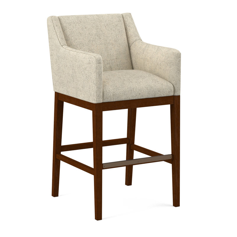 Upholstered Stool, 61626-87, Black