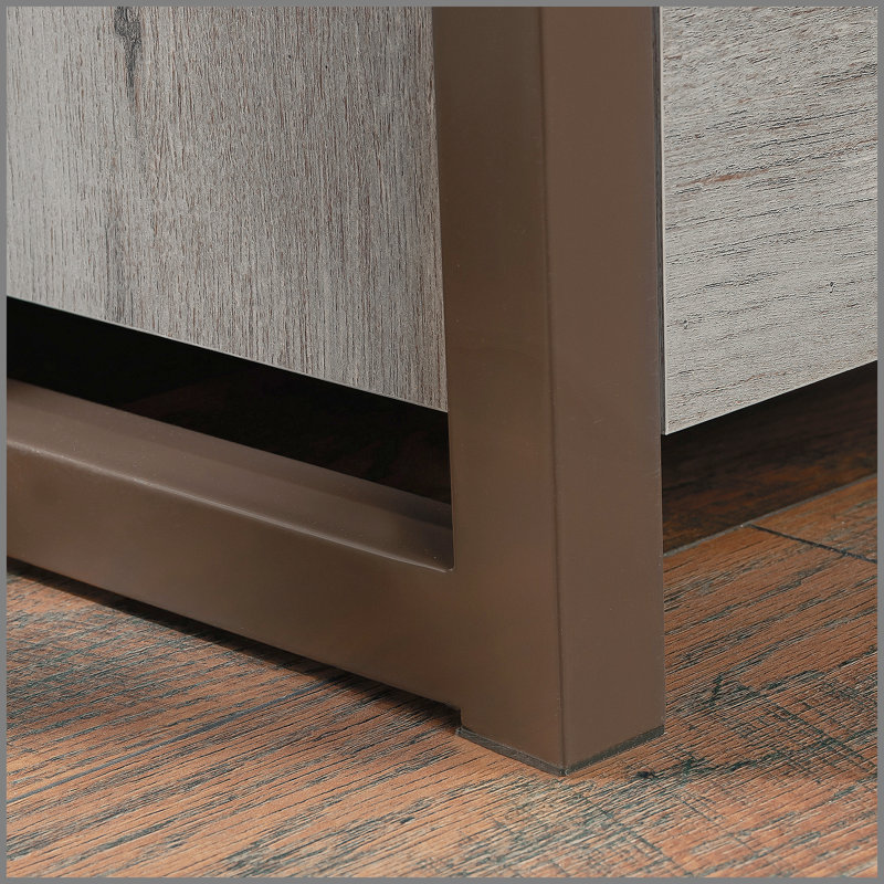 Narrow Bookcase, Brown finish