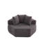 Chaises d'appoint multifonctionnelles, 54 po Chenille, salon moderne pour la maison