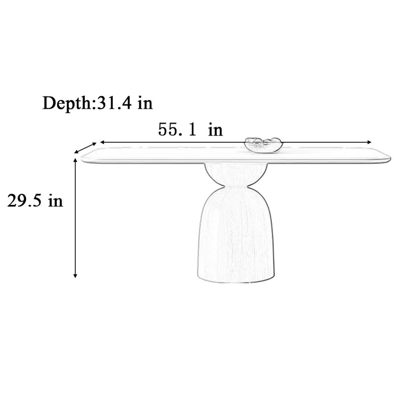 Kinzie, Brown, 29.5"H x 55.1"L x 31.4"W