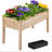 Rectangle Wood  Planter Raised Bed-227095613