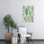 Festive Nutcracker Pattern Classic Playful Traditional Winter Landscape Wall Art Print 1 Piece Wrapped Canvas Wall Art-136345930