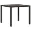 Table de patio avec plateau en verre-1909793780