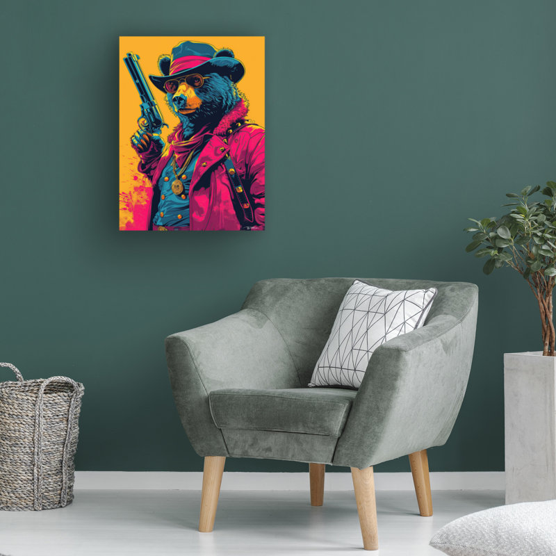 Art sur toile, bolognaise, Momart, H 24 po x l 32 po
