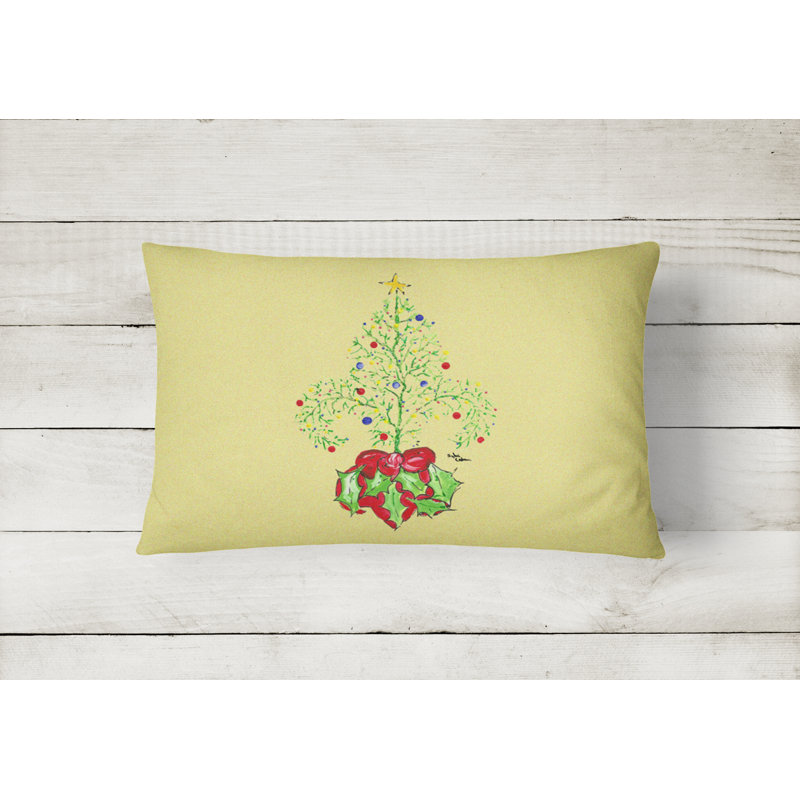 Outdoor Reversible Throw Pillow