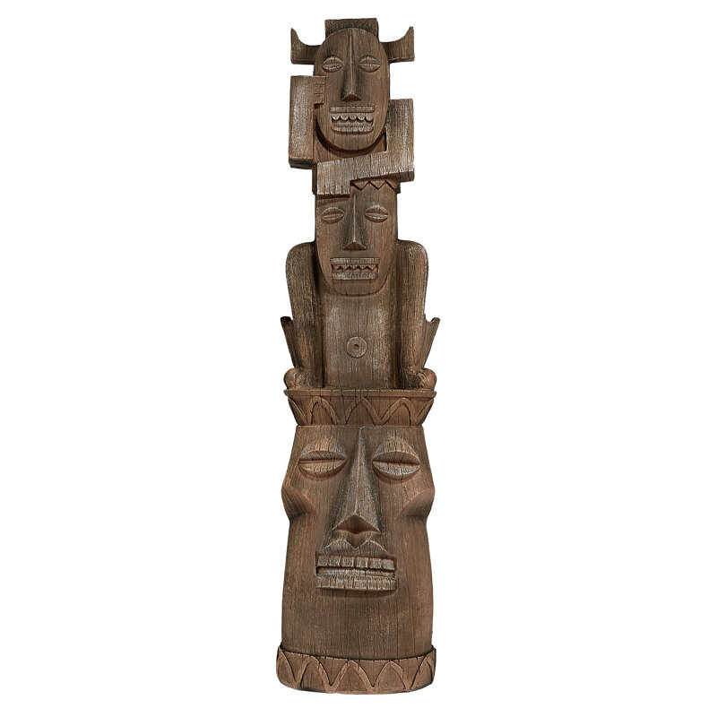 Gods of the Three Pleasures Tiki Gods Statue