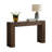 Stockyard 56" Solid Wood Console Table (Brown)-492210170