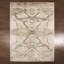 Mirror Match Marble Area Rug in Beige/Gray-64114520