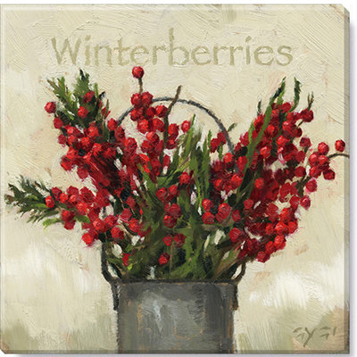Giclée de Winterberries, art mural