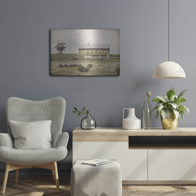 «Yesteryear On The Farm» par Lori Deiter, H 16 po x l 24 po