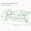 89.5 " Velvet Sofa-1407292062