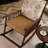 Comfortable solid wood lounge chair-112124571