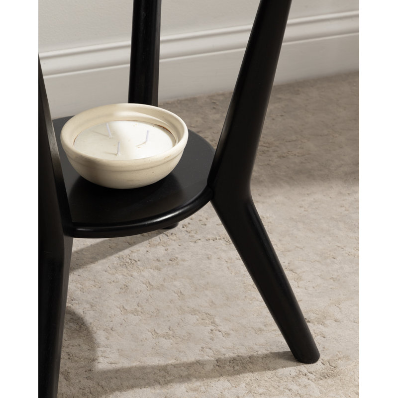 Leanni Solid Wood End Table