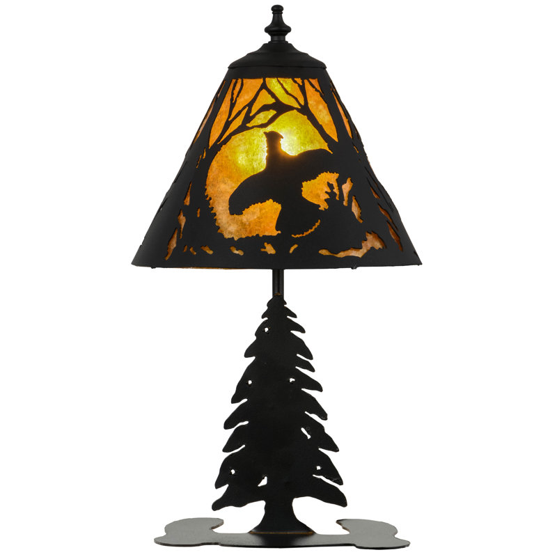 Rustic Lodge Table Lamp