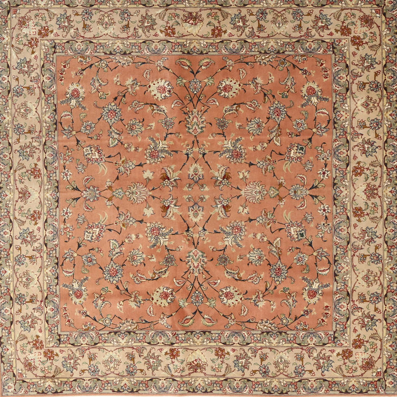 Catignani Oriental Indoor Rug, Square 8'