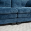 Canapé modulaire à deux places Canapé modulaire à assise profonde Canapé-lit en chenille Canapé-lit