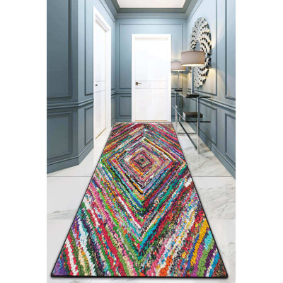 Premium Polyester Carpet, 55.1 x 74.8 Inches | 100% Antibacterial Fabric, 0.4 Inch Pile Height | Non-Slip Underside, Machine Washable | Perfect for Home or Office | Durable, Easy-Care Floor Decor