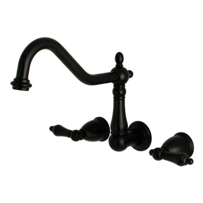 Robinet de baignoire romaine à 3 poignées et 3 poignées Kingston Kingston