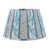 Shirred Blue/Black selected