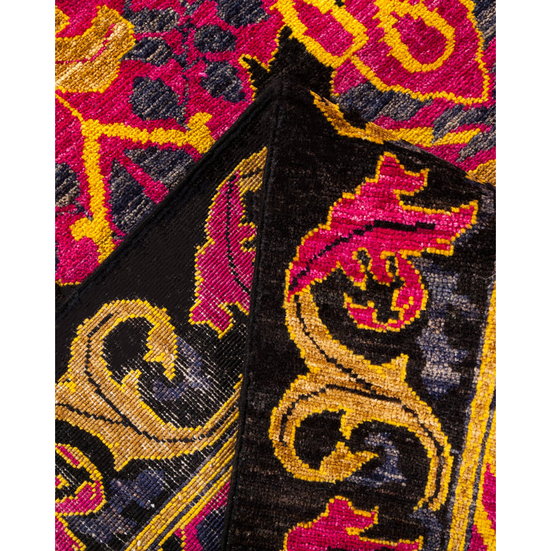 Arts & Crafts One-of-a-Kind 3' 10" X 6' 0" Hand Knotted Area Rug