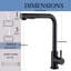 AlenArtWater Pull Out Kitchen Faucet-92485260