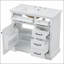 Meuble-lavabo 36 po avec lavabo, lavabo en céramique, 2 tiroirs basculants, charnières de porte à fermeture en douceur-463671637