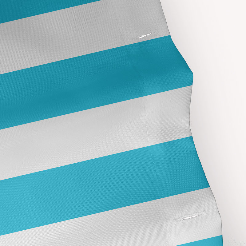 Rideau de douche simple, Turquoise