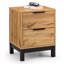 Yonkers 45cm W Bedside Table-1396081225