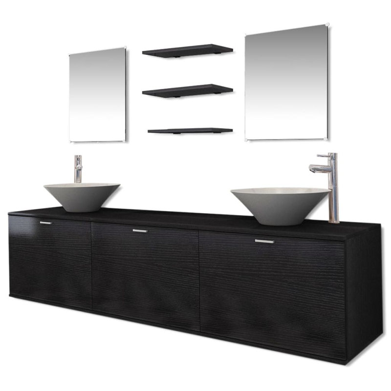 Antony Bathroom Suite, Black