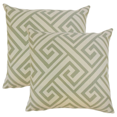 Coussin décoratif géométrique