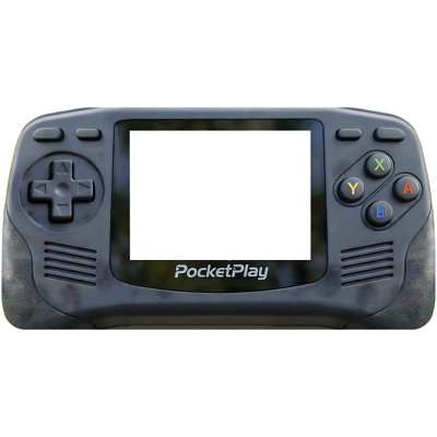 SS11375 Pocket Play Advance Video Game Hand Held Toy Console Stand In Cardboard Cutout Standee Standup
