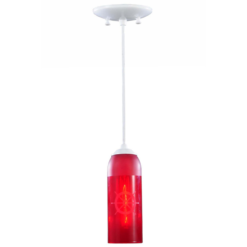 Luminaire suspendu à cylindre simple 1 lumières