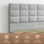 Velvet Upholstered Platform Bed with Headboard-114297177