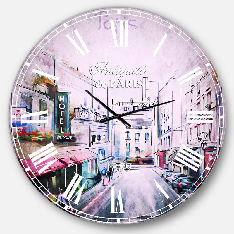Horloge murale Swigart, Surdimensionné