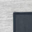 Tapis géométrique en laine / coton touffeté à la main vert foncé / noir-506508464