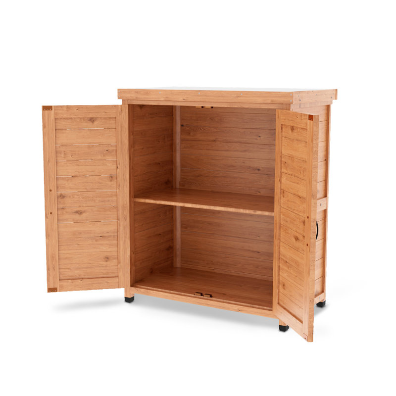 Banc de rempotage avec armoire de rangement et plateau de table en métal pour patio extérieur, table de poste de travail extérieur