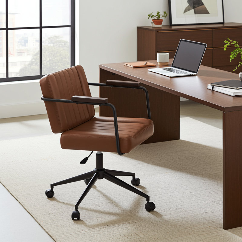 Office Chair, Brown