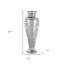 Vase de table en verre