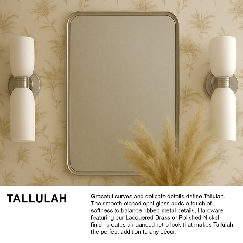 TALLULAH 2 - Light Dimmable Bath Sconce