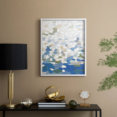 Abstract LV Framed Print - Ready To Hang - Made in USA