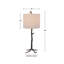 Lampe de table standard 30 po Carlo-41637309-41637310