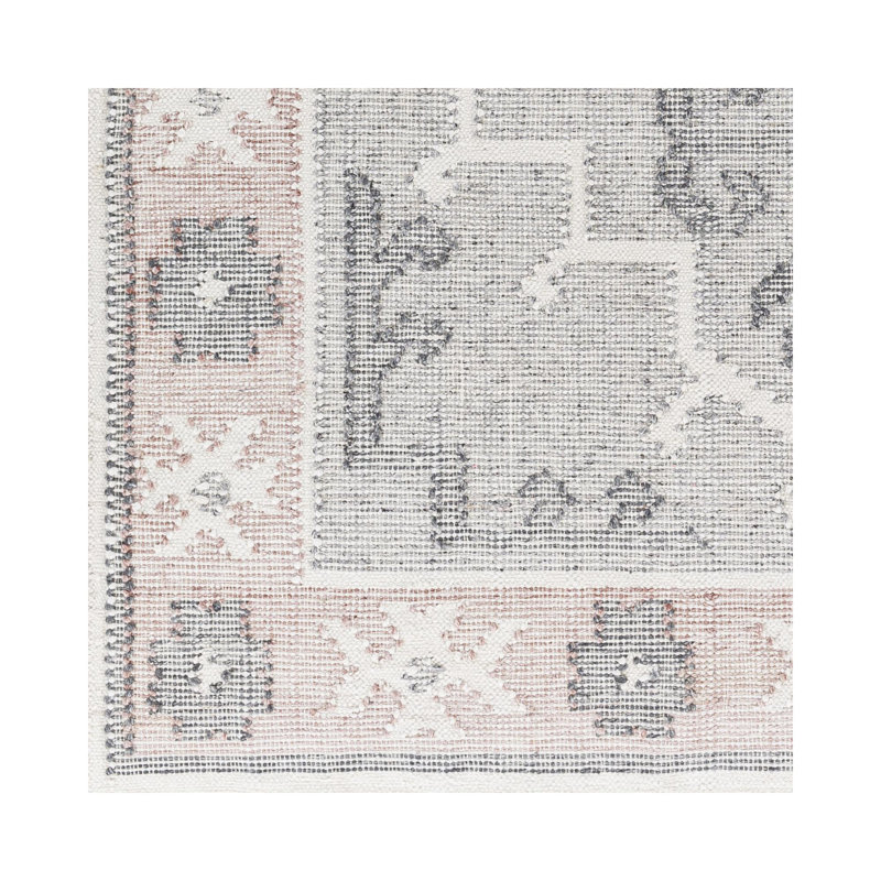 Bursa Southwestern Area Rug in Cream, Runner 2'6" x 8'