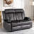 59.9'' Velvet Power Reclining Loveseat-2136017721