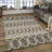 Modern Kilim Black Handmade Wool Contemporary Geometric Area Rug-1585698387