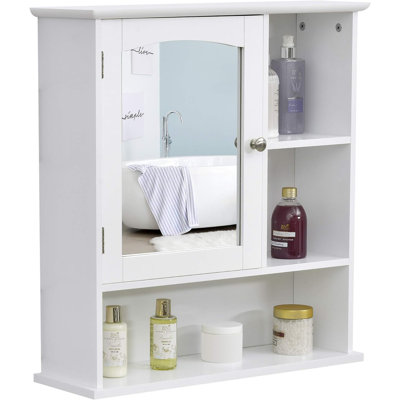 Betties Bamboo Wall Mounted Required Bathroom Cabinet