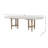Triad Double Pedestal Dining Table With Leaf
