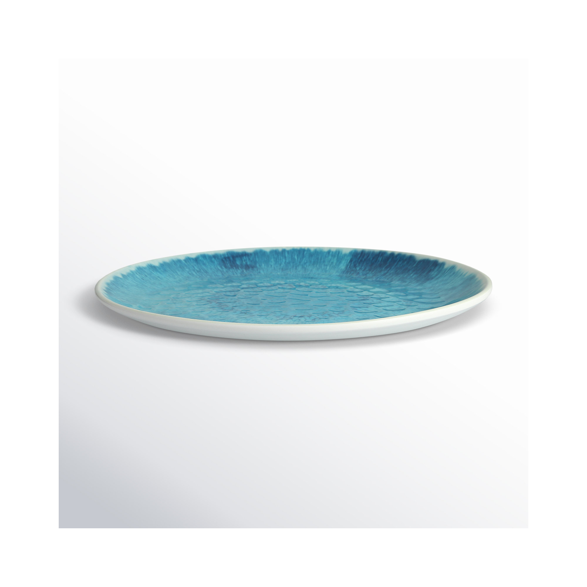Fortessa Shasta 11" Melamine Dinner Plate, Blue