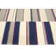 Tapis en laine touffeté à la main à motif géométrique multicolore