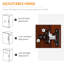 Armoire de rangement à 2 portes