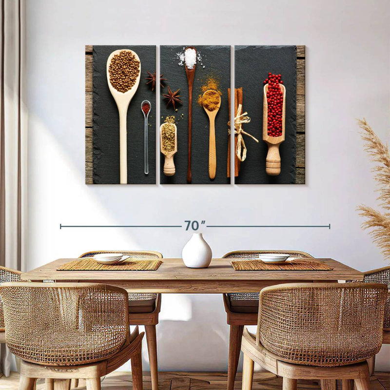 Yarlin Kitchen Spices, 36" H x 57" W